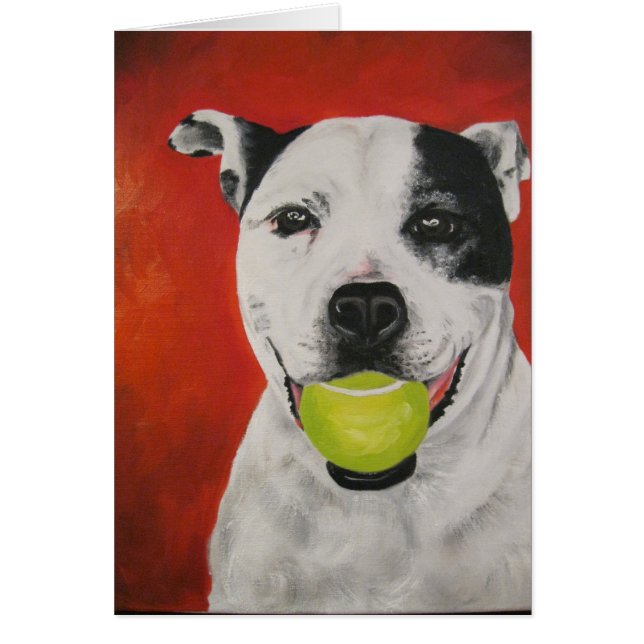 Penny the Pit Bull - Card (Front)