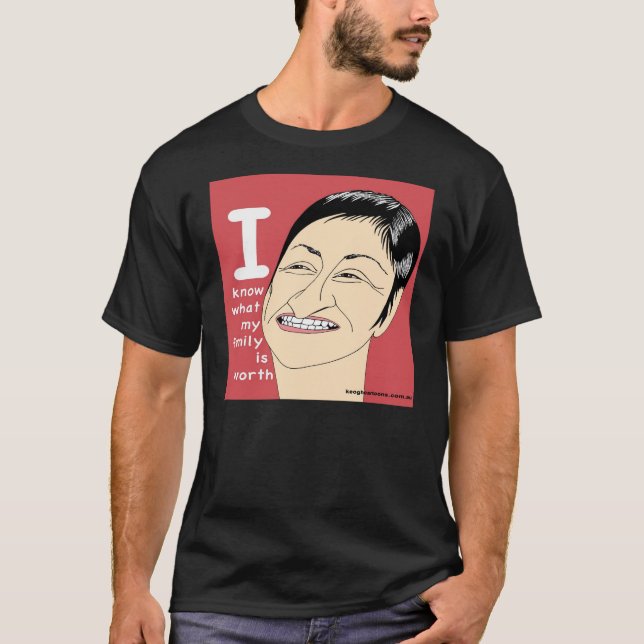 Penny Wong by Bruce Keogh - keoghcartoons T-Shirt (Front)
