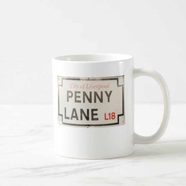 pennylane coffee mug (Right)