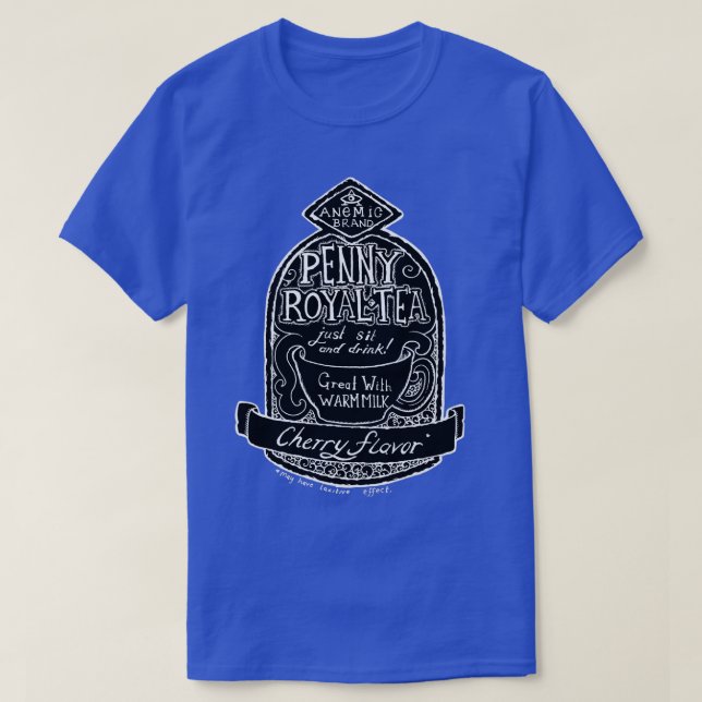Pennyroyal Tea T-Shirt (Design Front)