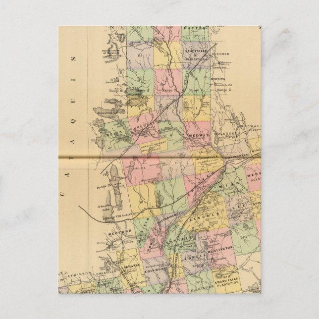 Penobscot Co, Maine Postcard (Front)