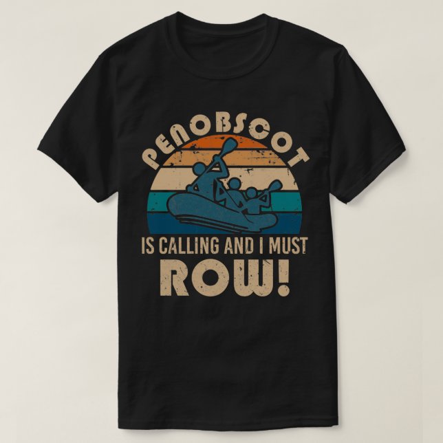 Penobscot river rafting Classic TShirt (Design Front)