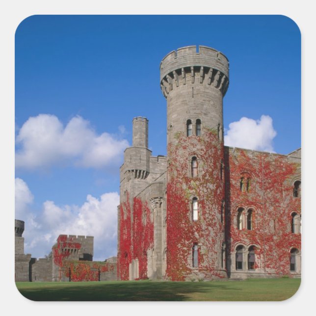 Penrhyn Castle, Gwynedd, Wales 3 Square Sticker (Front)