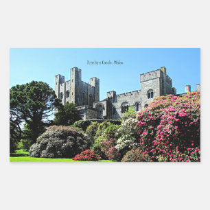Penrhyn Castle, Wales Rectangular Sticker