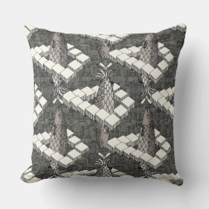 penrose salmon mono cushion