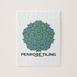 Penrose Tiling (Five-Fold Symmetry) Jigsaw Puzzle