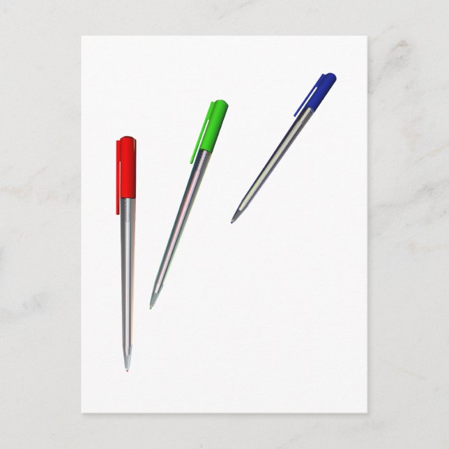 pens postcard (Front)