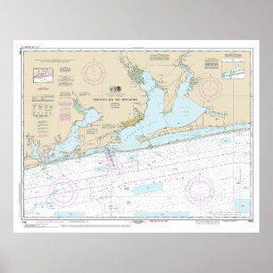Pensacola Bay and Approaches Nautical Chart 11382