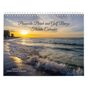 Pensacola Beach And Gulf Breeze Florida Calendar