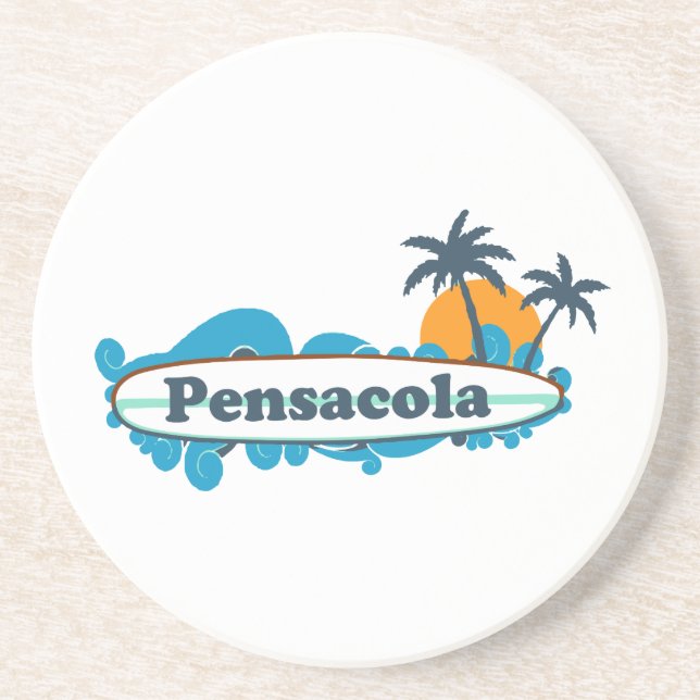 Pensacola Beach. Coaster (Front)