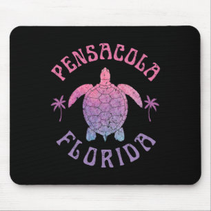 Pensacola Beach Florida Sea Turtle Summer Vacation Mouse Pad