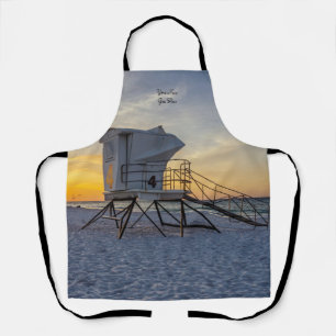Pensacola Beach Lifeguard Station Sunrise Apron