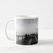 Pensacola Beach Pier Mug - Gone Fishing!