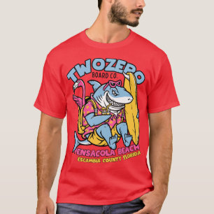 Pensacola Beach Retro Surf Shop TShirt