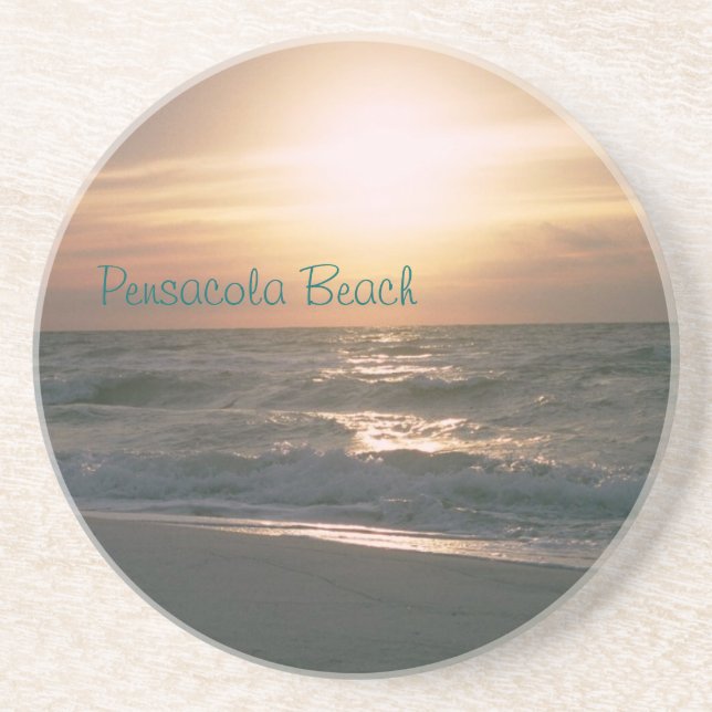 Pensacola Beach Sunrise Coaster (Front)