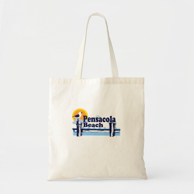Pensacola Beach. Tote Bag (Front)