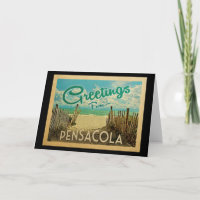Pensacola Beach Vintage Travel