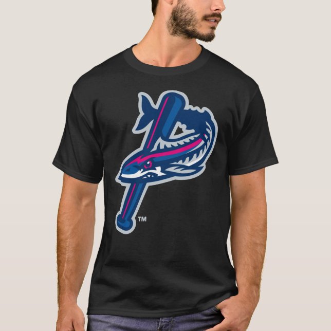 Pensacola Blue Wahoos T-Shirt (Front)