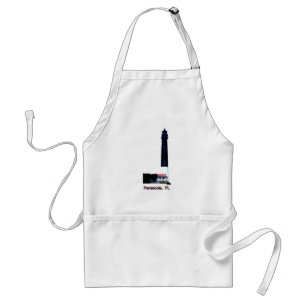 Pensacola FL Lighthouse The MUSEUM Zazzle Gifts Standard Apron