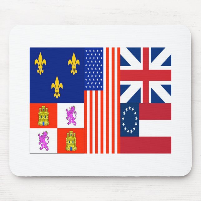 Pensacola Flag Mouse Pad (Front)