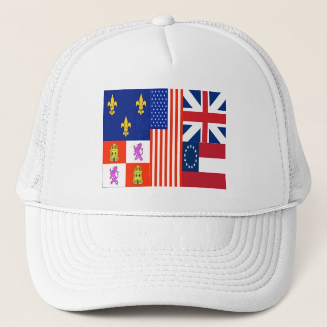 Pensacola Flag Trucker Hat (Front)