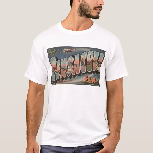 Pensacola, Florida (Aeroplanes) T-Shirt (Front)