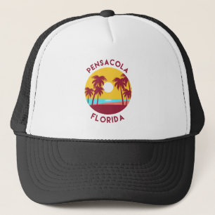 Pensacola, Florida Beach Landscape Trucker Hat