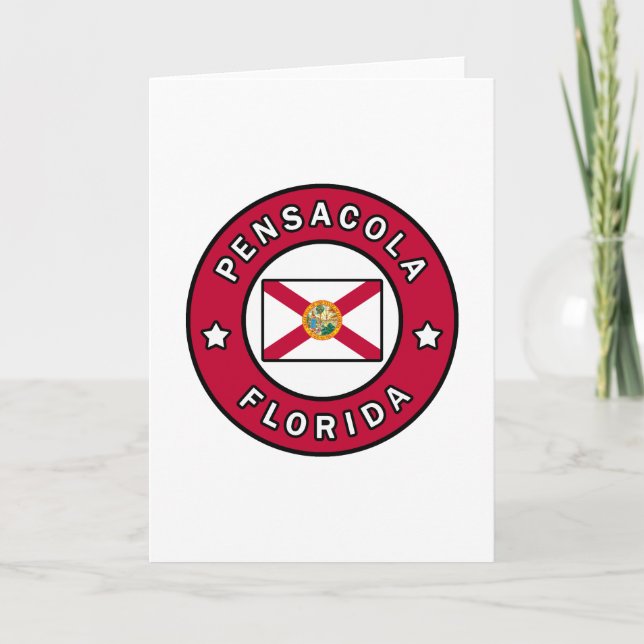 Pensacola Florida Card (Front)