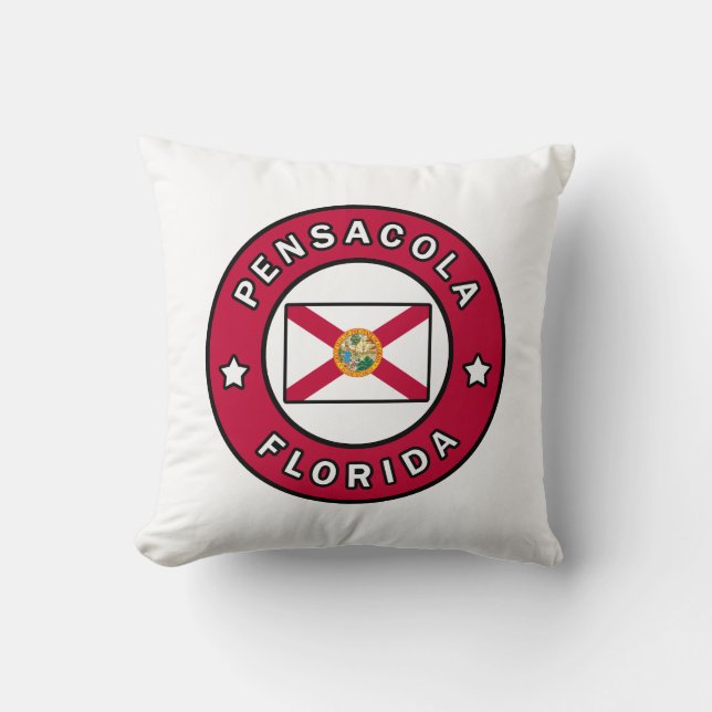 Pensacola Florida Cushion (Front)
