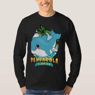 PENSACOLA FLORIDA Cute Baby Dolphin Beach Souvenir T-Shirt