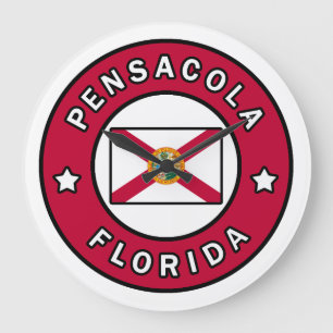 Pensacola Florida Large Clock