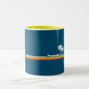Pensacola, Florida Two-Tone Coffee Mug