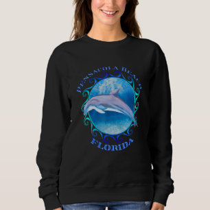 Pensacola Florida Vacation Souvenir Dolphin 1 Sweatshirt