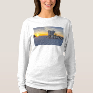 Pensacola Lifeguard Station Sunrise T-shirt