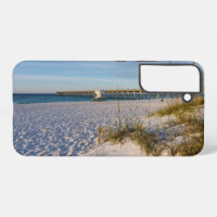 Pensacola Sand Dunes Pier Morning Samsung Case