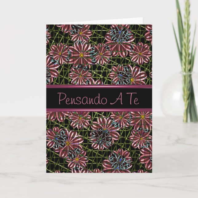 Pensando A Te, Italian Thinking of you card (Front)