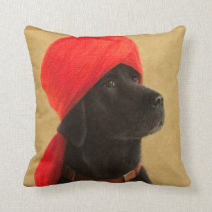 Pensive Maharaja 2010 Cushion