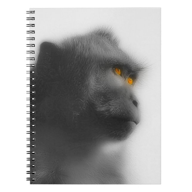 Pensive Monkey Notebook (Front)