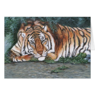 "Pensive Tiger"