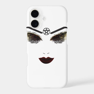 Pentacle Beauty Face Lashes & Dark Lips Makeup