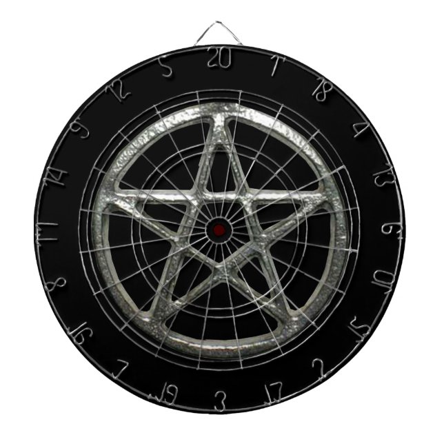 Pentacle Dart Board (Front)