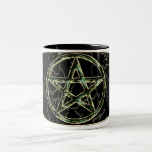Pentacle Drinkware Two-Tone Coffee Mug