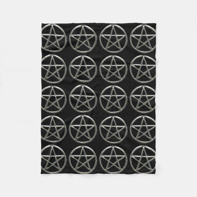 Pentacle Fleece Blanket (Front)