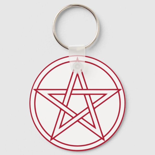 Pentacle Key Ring (Front)