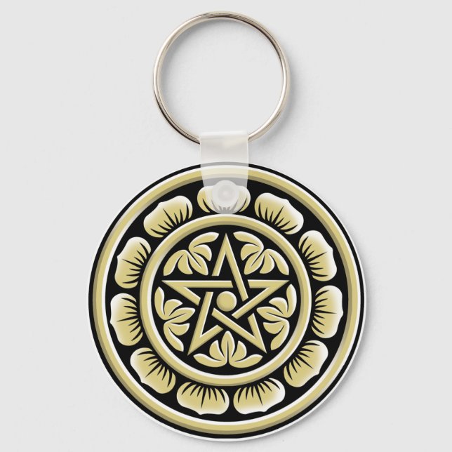 Pentacle Key Ring (Front)