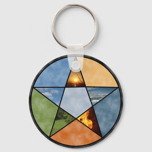 Pentacle Key Ring (Front)