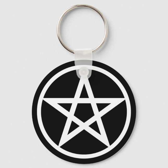 Pentacle Keychain (Front)