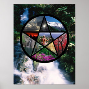 Pentacle poster Small stream