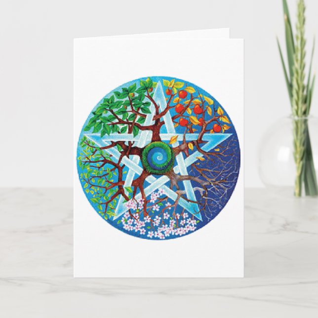 pentacle-seasons card (Front)