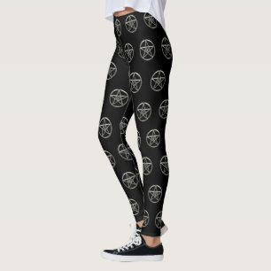 Pentacle Tree Of Life Leggings